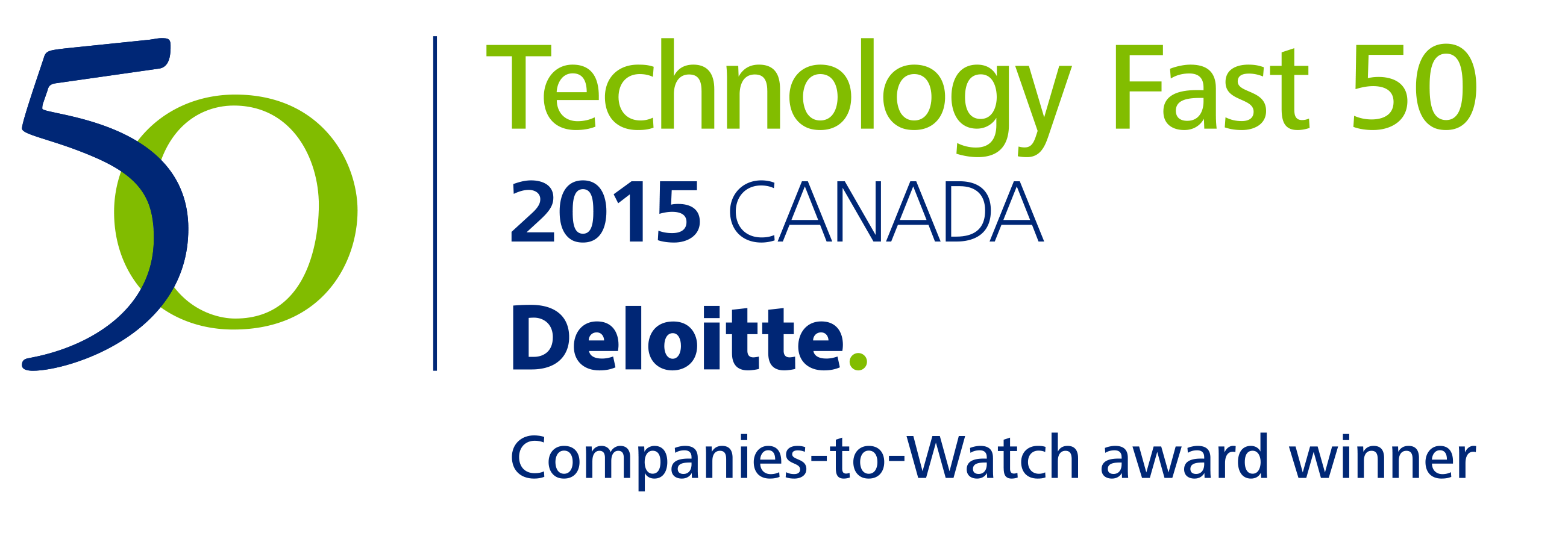 TrustPoint Named One of Canada's Companies to Watch in the 2015 Deloitte Technology Fast 50 Awards